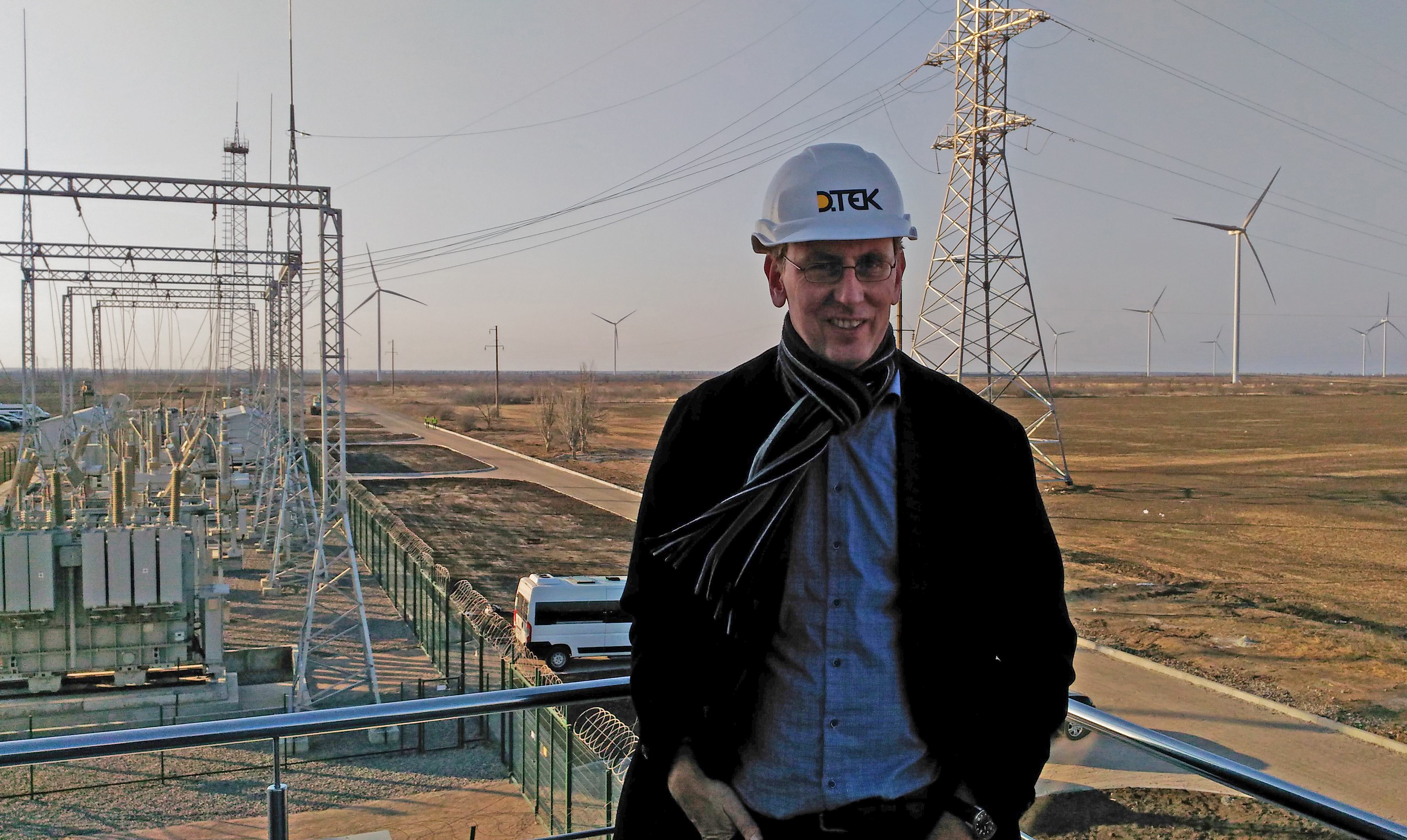 Unser Fachgebietsleiter Erneuerbare Energien, Dr. Patric Kleineidam, und sein Team leisteten erfolgreiche Arbeit in der Ukraine.