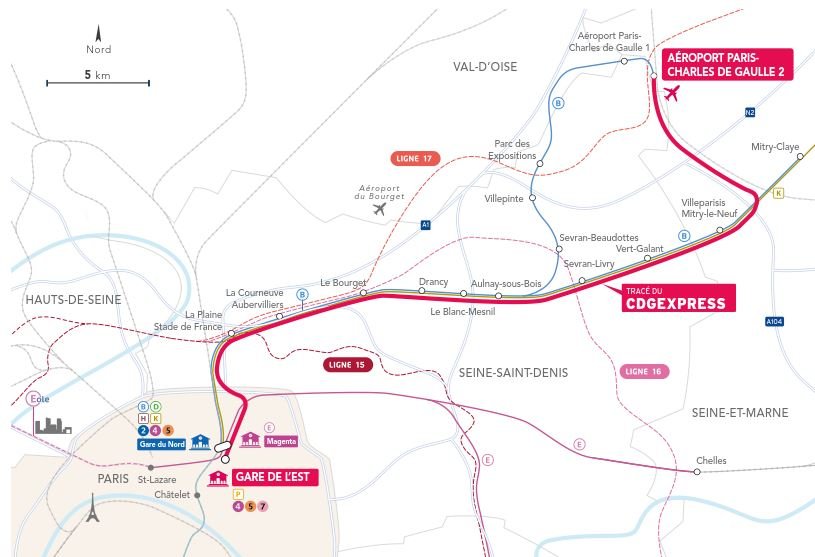 Charles de Gaulle Express (CDG X) High-Speed Rail Project | Tractebel