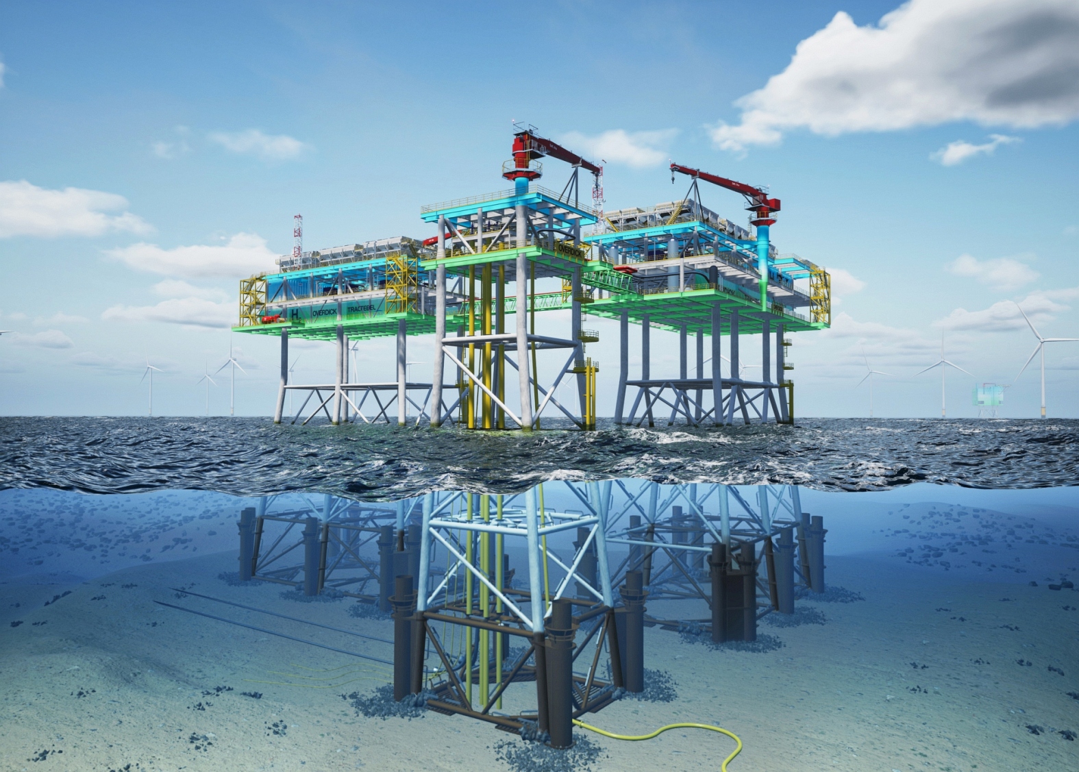 World's first offshore hydrogen storage concept developed by